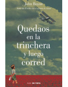 Quedaos en la trinchera y luego corred