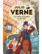 Julio Verne - La vuelta al mundo en 80 días (edición actualizada, ilustrada y adaptada)