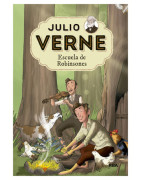 Julio Verne - Escuela de Robinsones (edición actualizada, ilustrada y adaptada)