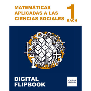 Matemáticas aplicadas a las Ciencias Sociales I  1.º Bachillerato DIGITAL FLIPBOOK