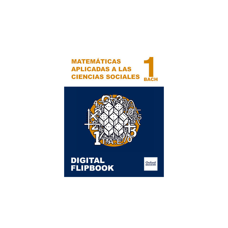 Matemáticas aplicadas a las Ciencias Sociales I  1.º Bachillerato DIGITAL FLIPBOOK