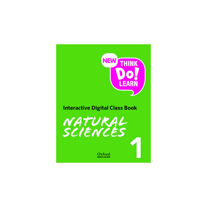 New Think Do Learn Natural Sciences 1 Interactive Digital Class Book (Madrid Edition)