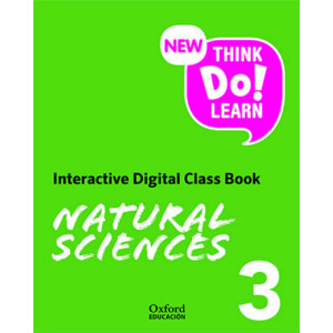 New Think Do Learn Natural Sciences 3 Interactive Digital Class Book (Madrid Edition)