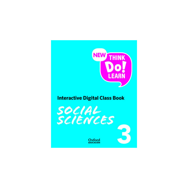 New Think Do Learn Social Sciences 3 Interactive Digital Class Book (Madrid Edition)