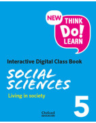 New Think Do Learn Social Sciences 5 Interactive Digital Class Book: Living in society (National Edition)