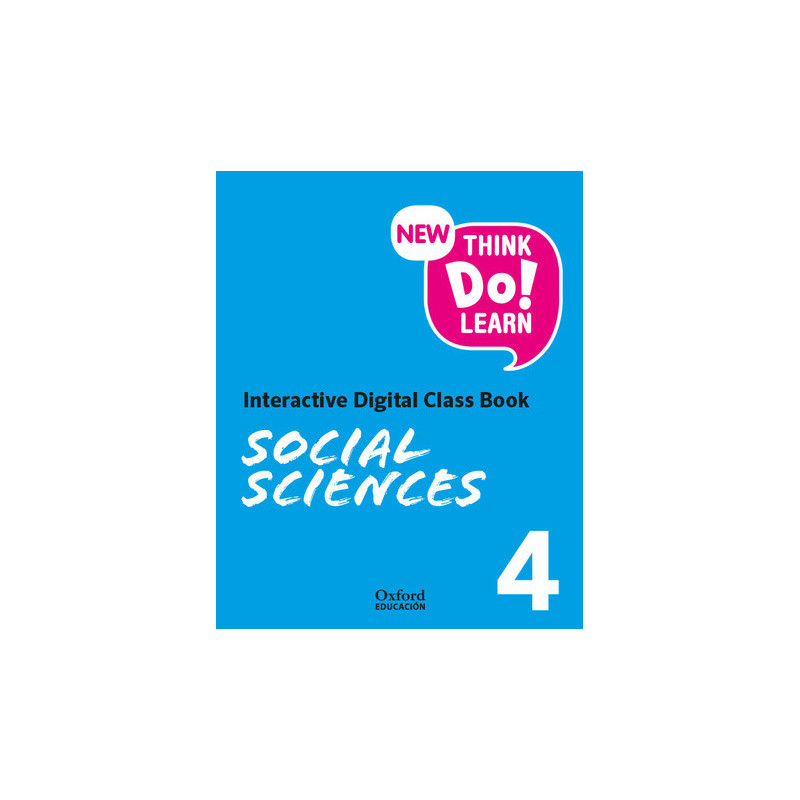 New Think Do Learn Social Sciences 4. Interactive Digital Class Book (National Edition)