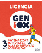 Matemáticas orientadas a las enseñanzas académicas 3º ESO. Licencia GENiOX (Andalucía)