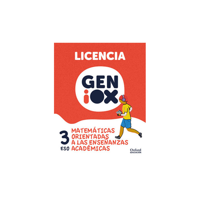 Matemáticas orientadas a las enseñanzas académicas 3º ESO. Licencia GENiOX (Andalucía)