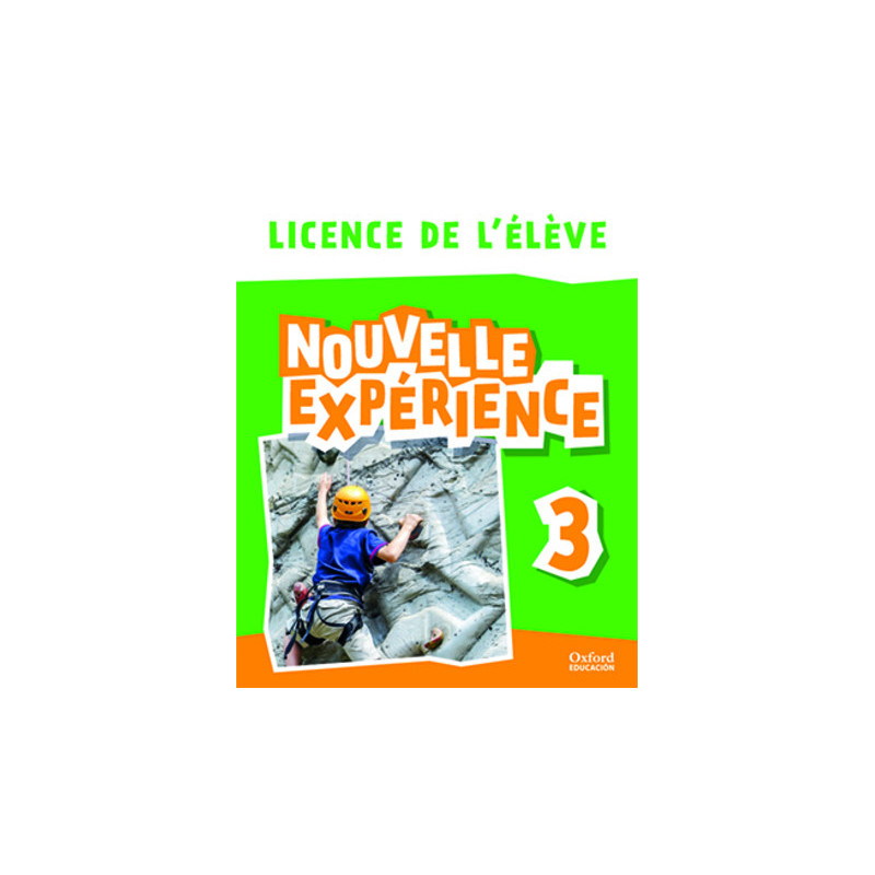 Nouvelle Expérience 3. Licence de l\'élève