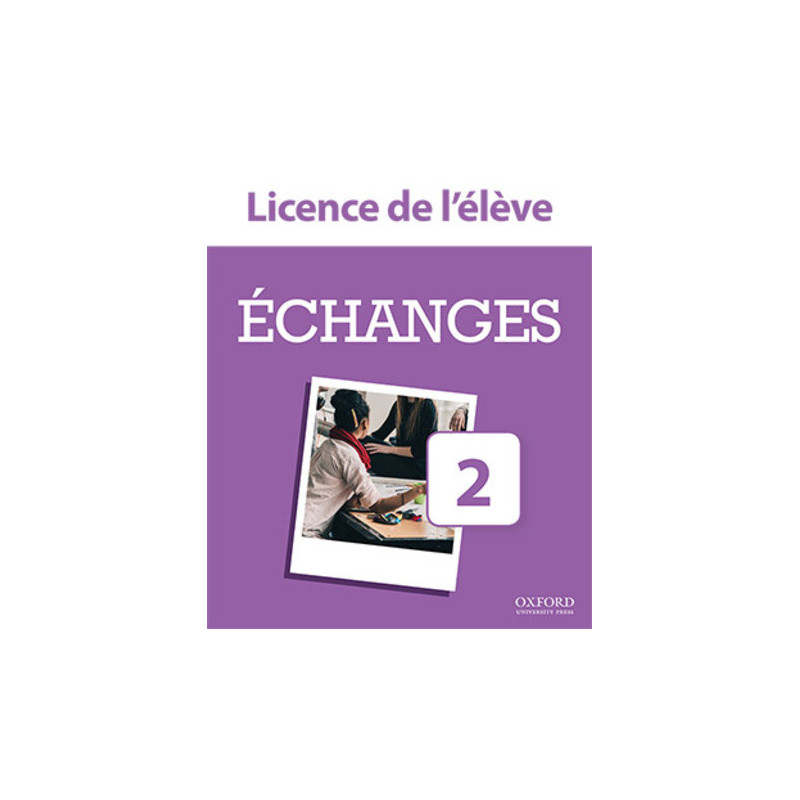 Échanges 2. Licence de l\'élève