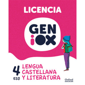 Lengua castellana y Literatura 4º ESO. Licencia GENiOX (Andalucía)