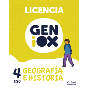 Geografía e Historia 4º ESO. Licencia GENiOX (Andalucía)