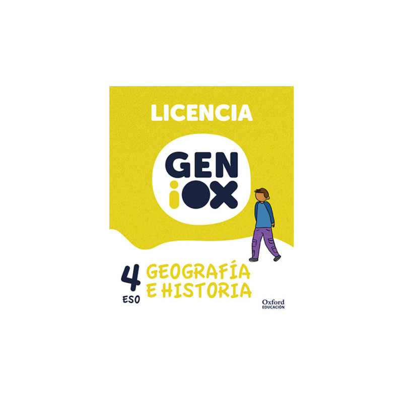 Geografía e Historia 4º ESO. Licencia GENiOX (Andalucía)