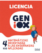 Matemáticas orientadas a las enseñanzas aplicadas 4º ESO. Licencia GENiOX (Andalucía)