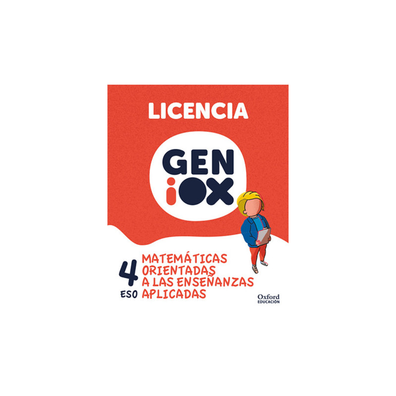 Matemáticas orientadas a las enseñanzas aplicadas 4º ESO. Licencia GENiOX (Andalucía)