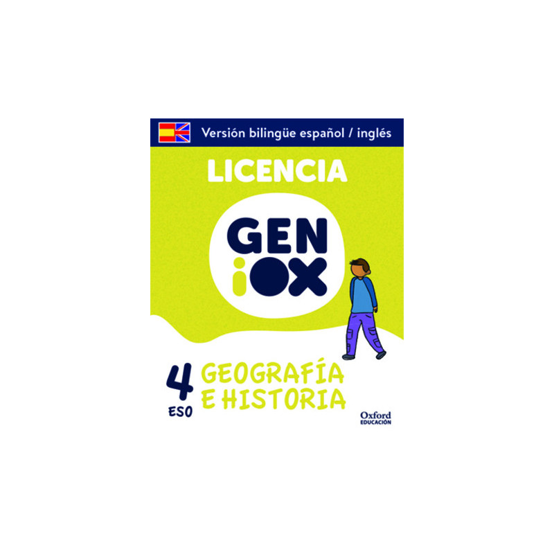 Geografía e Historia 4º ESO. Licencia GENiOX Programa Bilingüe (Andalucía)