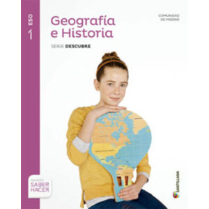 LM PLAT Alumno Geografía e Historia Descubre Comunidad de Madrid 1 ESO Saber Hacer