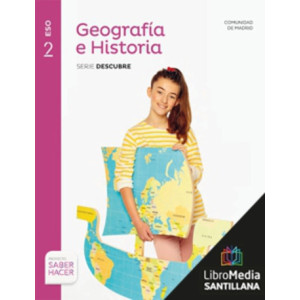 LM PLAT Alumno Geografía e Historia Descubre 2 ESO Comunidad de Madrid Saber Hacer