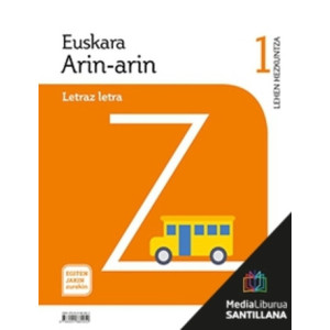 LM PLAT Ikaslea Euskara Arin-arin Letra Letraz 1 Lehen Hezkuntza Egiten Jakin Zurekin Zubia