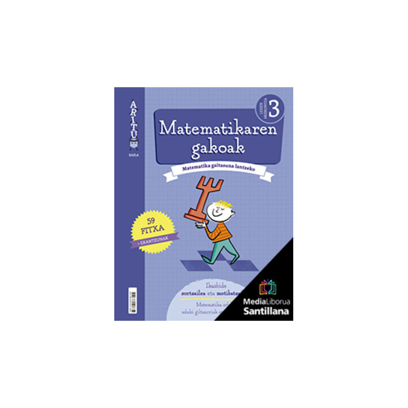 LDB PLAT Ikaslea Matematikaren gakoak Aritu 3 Lehen Hezkuntza Zubia