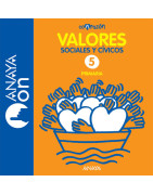 Valores Sociales y Cívicos 5º Con Razón ANAYA ON