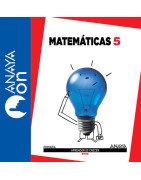 Matematicas 5º ANAYA ON