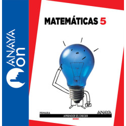 Matematicas 5º ANAYA ON