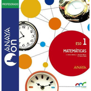 Matemáticas 1º ESO ANAYA ON
