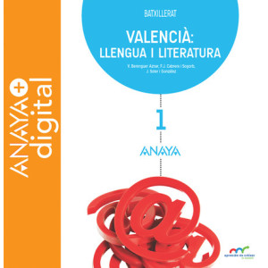 Llengua i Literatura 1. Batxillerat. Anaya + Digital