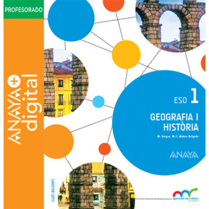 Geografia i Història 1º ESO balear ANAYA + DIGITAL