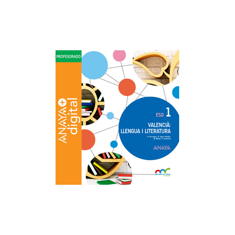 Llengua i Literatura 1 ESO valenciano ANAYA + DIGITAL
