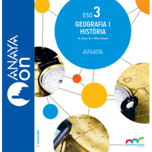 Geografia i Historia 3º ESO Valencia ANAYA ON