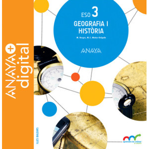 Geografia i Història 3. ESO. Anaya + Digital