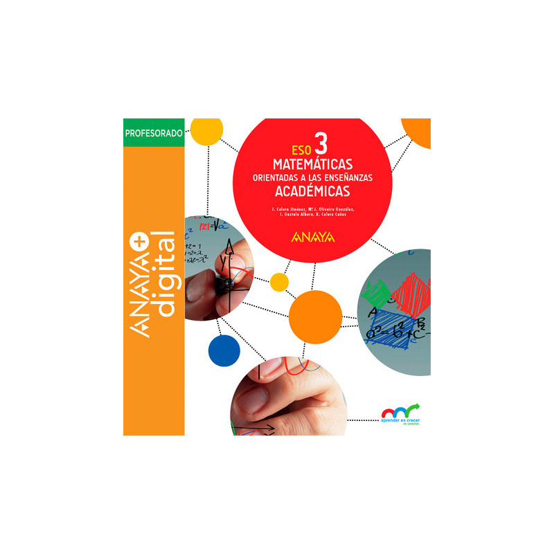 Matemáticas 3º ESO Académicas ANAYA + DIGITAL