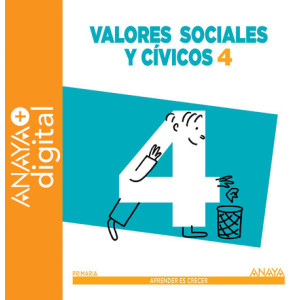 Valores Sociales y Cívicos 4º Pellicer ANAYA + Digital