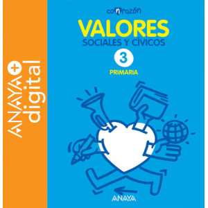 Valores Sociales y Cívicos 3º Con Razón ANAYA + Digital