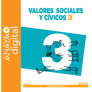 Valores Sociales y Cívicos 3º Pellicer ANAYA + Digital