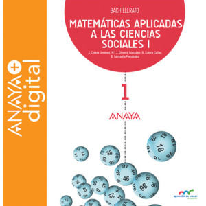 Matemáticas Aplicadas a las Ciencias Sociales 1. Bachillerato. Anaya + Digital