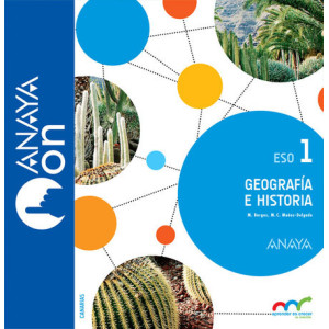 Geografía e Historia 1. ESO. Anaya On Canarias