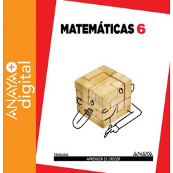 Matemáticas 6 Anaya +Digital