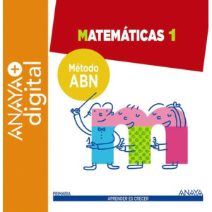 Matemáticas 1. Método ABN. Primaria. Anaya + digital