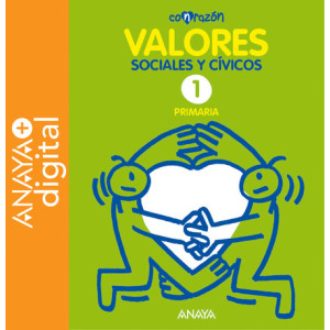 Valores Sociales y Cívicos 1º Con Razón Madrid ANAYA + Digital