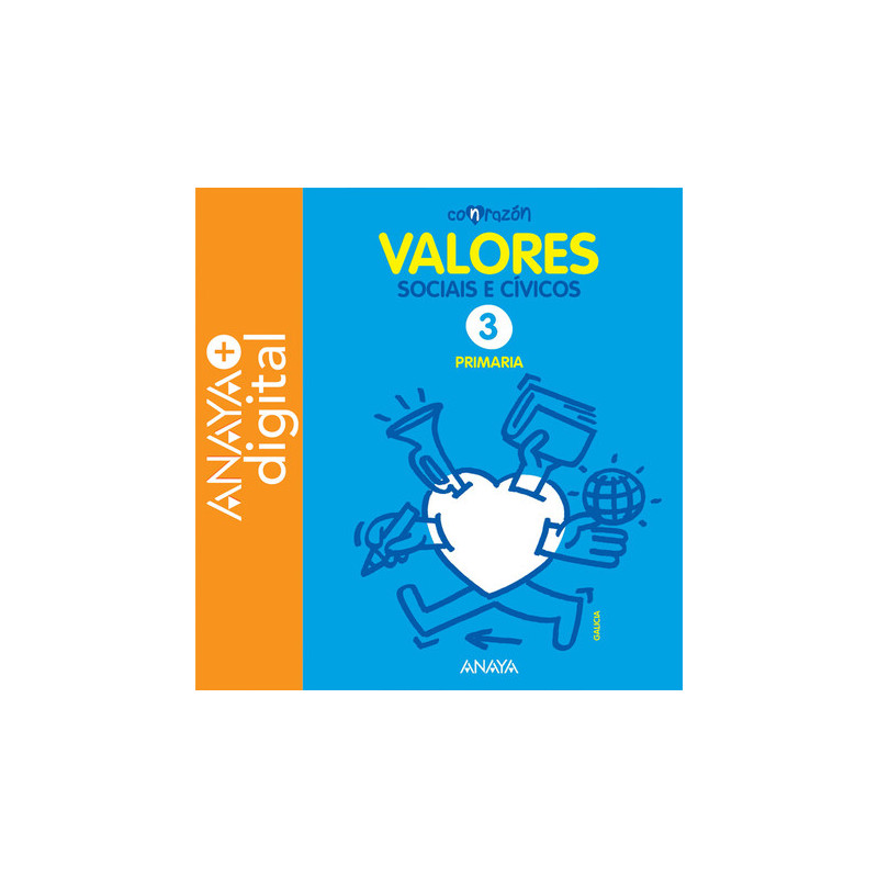 Valores Sociais e Cívicos 3º Con Razón Galicia ANAYA + Digital