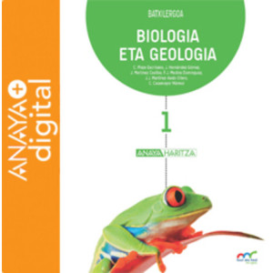 Biologia eta Geologia 1. Batxilergoa. Anaya + digital