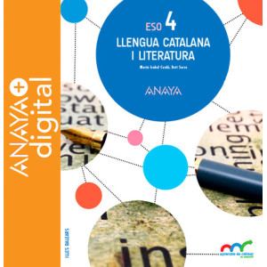 Llengua catalana i literatura 4. ESO. Anaya + digital