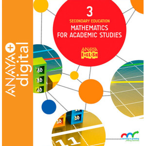 Mathematics for Academic Studies 3. Secondary. Anaya + digital