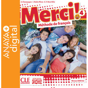 Merci!. Méthode de français 4. ESO. Anaya + Digital