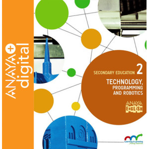 Technology, Programming and Robotics 2. Secondary. Anaya + digital