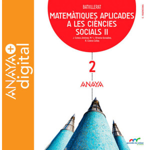 Matemàtiques aplicades a les Ciències Socials II. Batxillerat. Anaya + digital