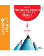 Matemàtiques aplicades a les Ciències Socials II. Batxillerat. Anaya + digital